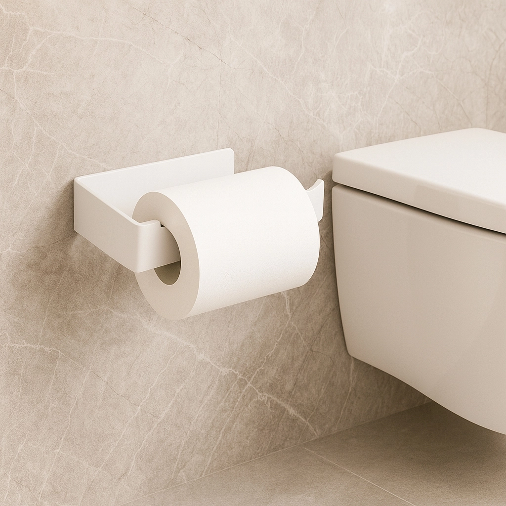 Güçlü Yapışkanlı Tuvalet Kağıdı Askısı Wc Kağıtlık Yapışkanlı Tuvalet Kağıtlığı Yapışkanlı