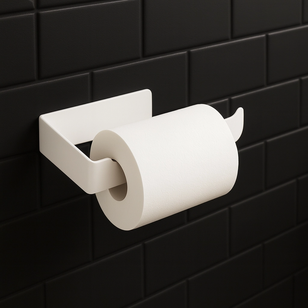 Güçlü Yapışkanlı Tuvalet Kağıdı Askısı Wc Kağıtlık Yapışkanlı Tuvalet Kağıtlığı Yapışkanlı