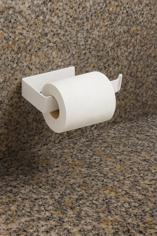 Güçlü Yapışkanlı Tuvalet Kağıdı Askısı Wc Kağıtlık Yapışkanlı Tuvalet Kağıtlığı Yapışkanlı