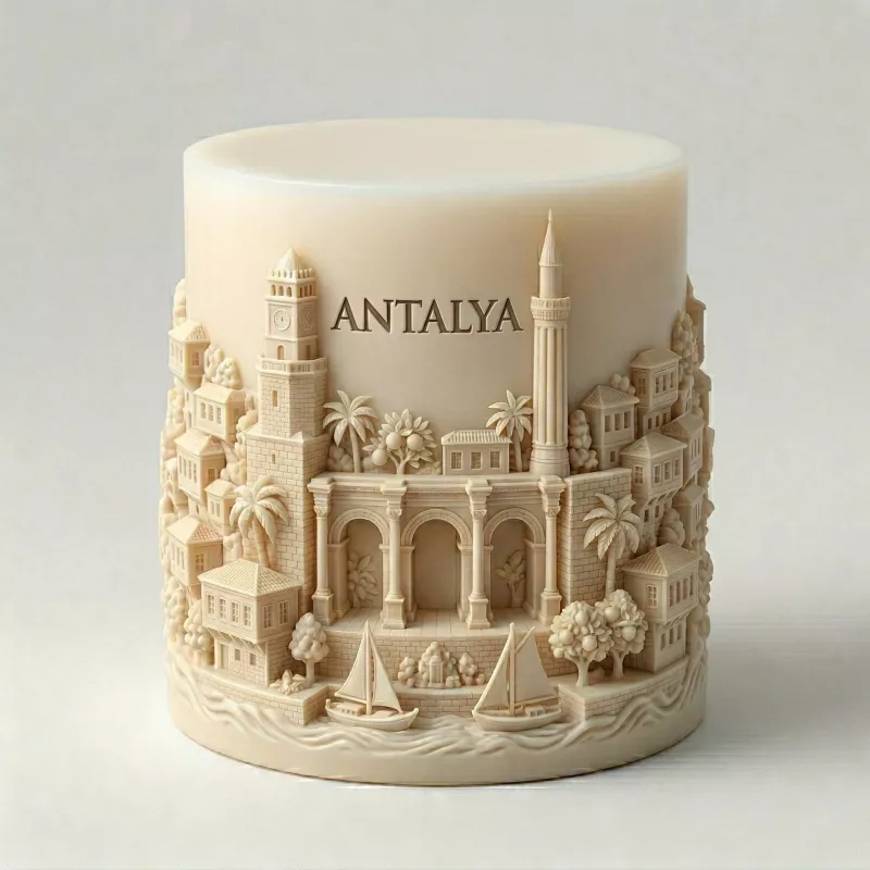Antalya Temalı Silikon Kalıp