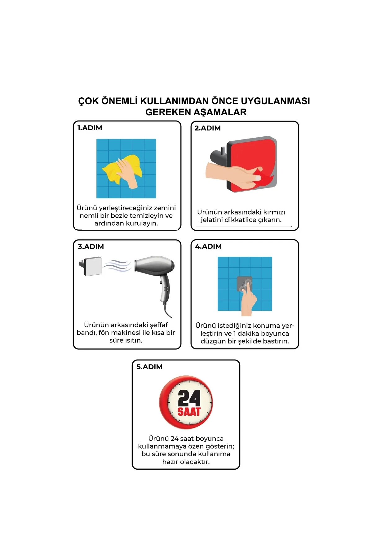 2 adet Yuvarlak Plastik Güçlü Yapışkanlı Kancalı Çok Amaçlı Askılık Kapı Arkası Bornoz Askılığı