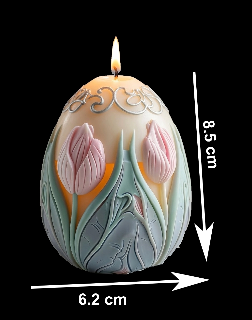 Silikon Mum Kalıbı