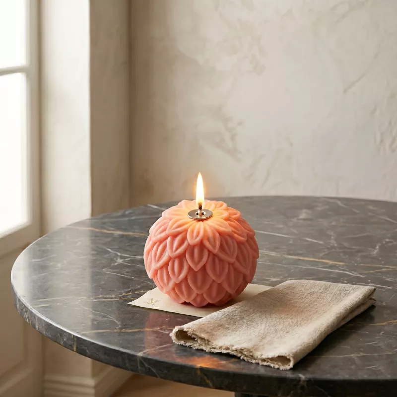Lotus Çiçeği Silikon Kalıbı