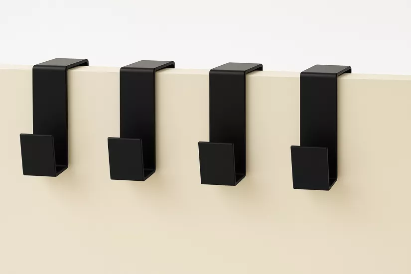 Askılık Kapı Arkası Bornoz Askılığı Çok Amaçlı Askı Mutfak Banyo Askılığı Havlu Askılığı  4 adet