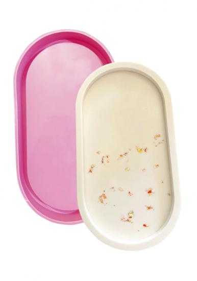 Tepsi Silikon Mum Kalıbı