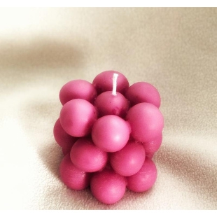 Yuvarlak Bubble Silikon Mum Kalıbı
