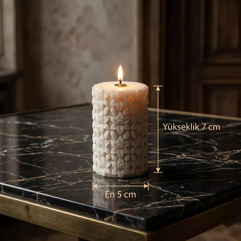 Zambak Çiçeği Silikon Kalıbı
